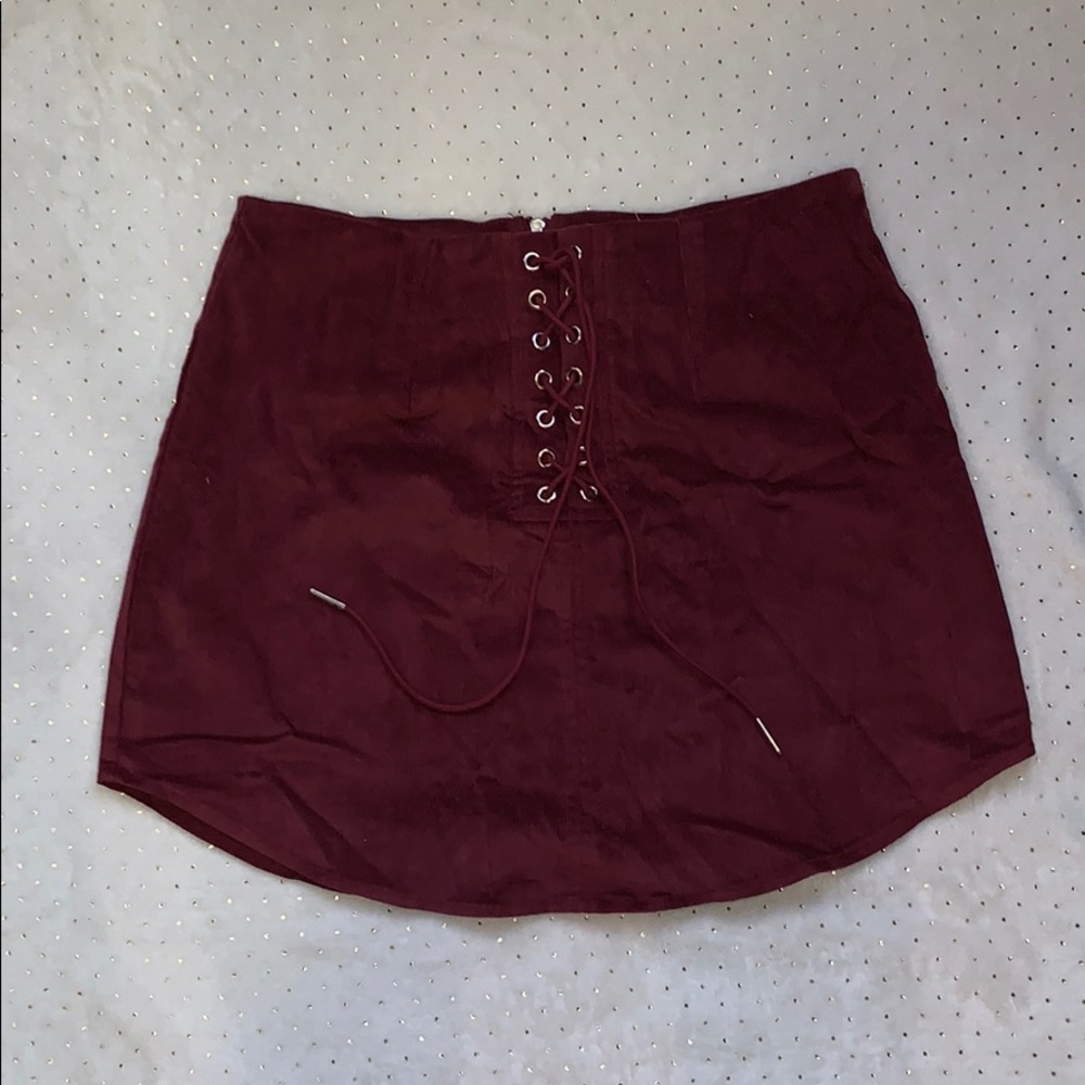 FashionNova Corduroy Skirt